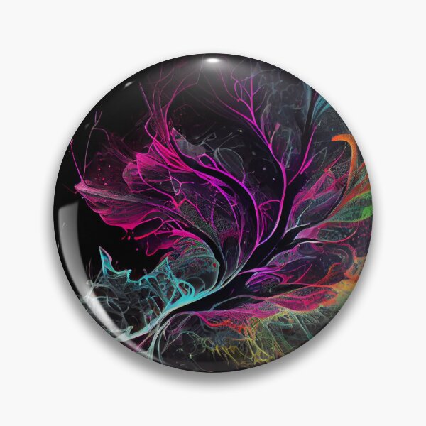 Item preview, Abstract leaf made of light rays designed and sold by artfullyprompt.