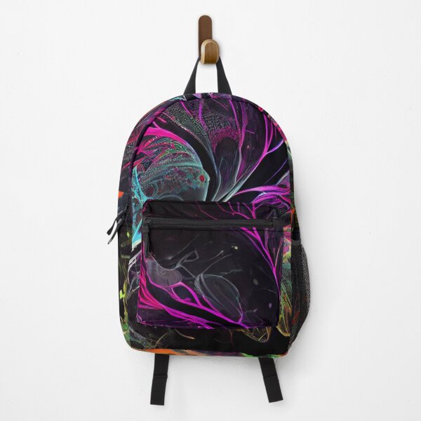 Item preview, Abstract leaf made of light rays designed and sold by artfullyprompt.