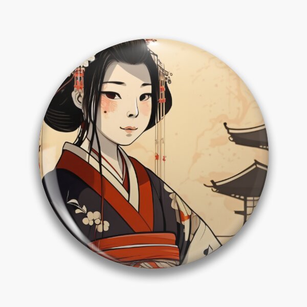 Artikelvorschau, Japanische Frau im Yukata entworfen und verkauft von TheTravelingOwl.