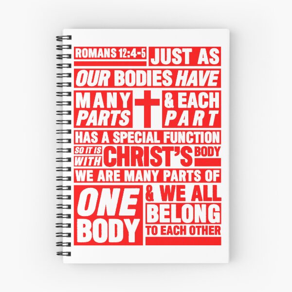 Item preview, Romans 12:4-5 We All Belong To Each Other designed and sold by plushism.