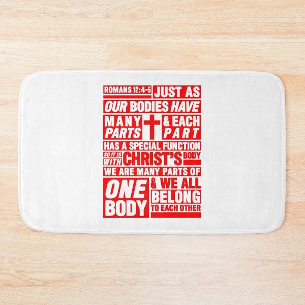 Item preview, Romans 12:4-5 We All Belong To Each Other designed and sold by plushism.