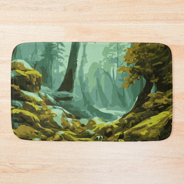 Item preview,  Forest Illustration:- Forest Wall Art-Forest Art Print designed and sold by typoinspired.