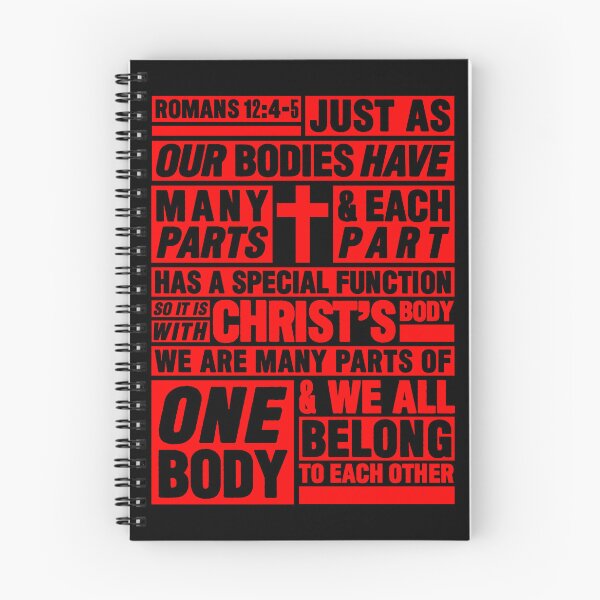 Item preview, Romans 12:4-5 We All Belong To Each Other designed and sold by plushism.