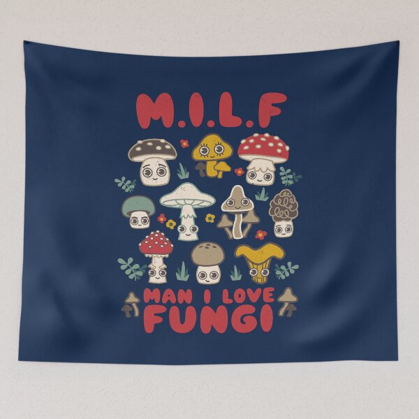 Item preview, MILF Man I Love Fungi - Mushroom Collection  designed and sold by WeirdPunderful.