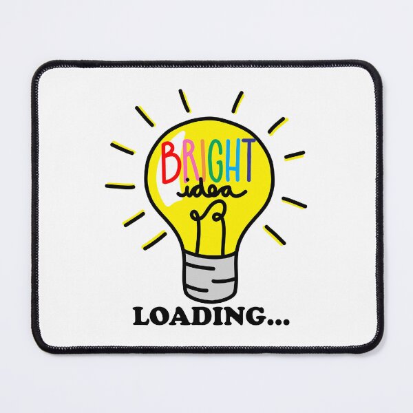Item preview, Bright Idea Loading Lightbulb designed and sold by JoyfulDaisy.