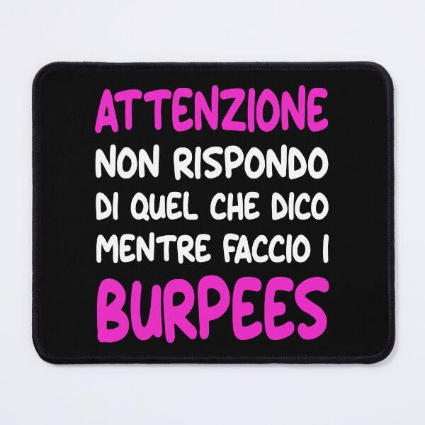 Item preview, Burpees Frase Allenamento Palestra Donna Divertente designed and sold by grinta2021.