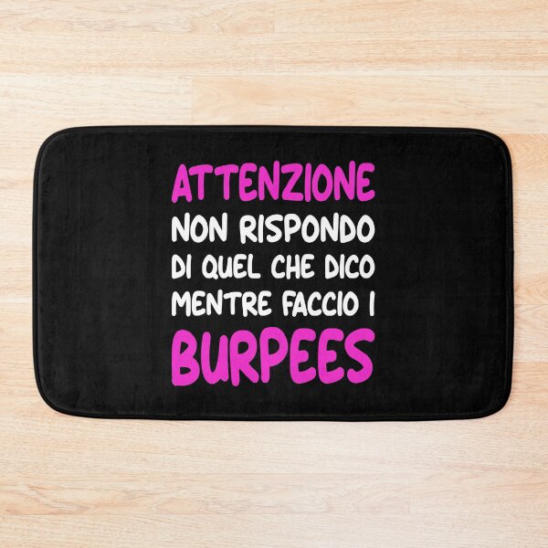 Item preview, Burpees Frase Allenamento Palestra Donna Divertente designed and sold by grinta2021.