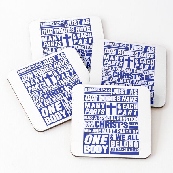 Item preview, Romans 12:4-5 We All Belong To Each Other designed and sold by plushism.