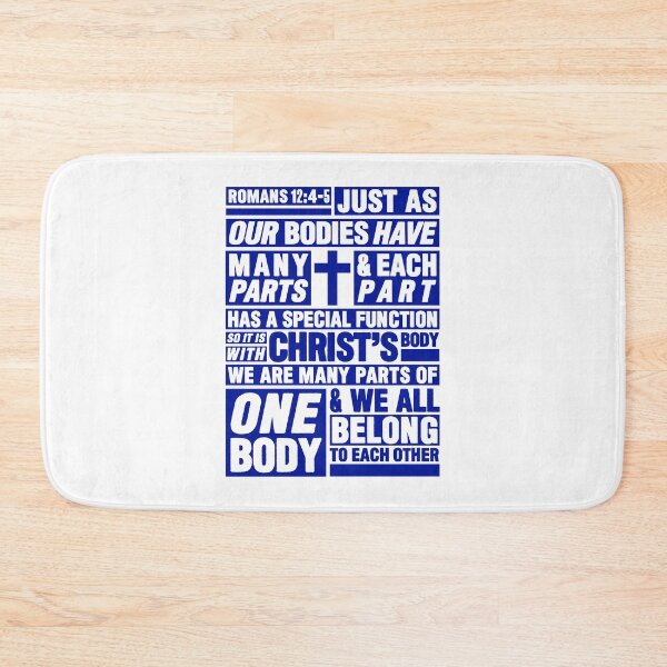 Item preview, Romans 12:4-5 We All Belong To Each Other designed and sold by plushism.
