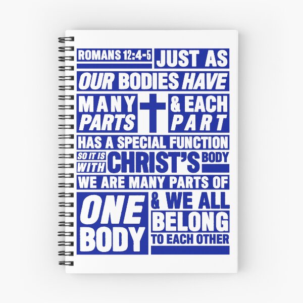 Item preview, Romans 12:4-5 We All Belong To Each Other designed and sold by plushism.
