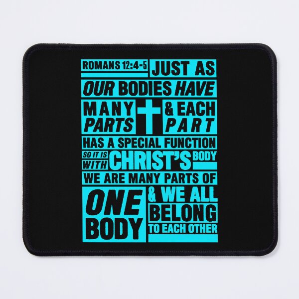 Item preview, Romans 12:4-5 We All Belong To Each Other designed and sold by plushism.