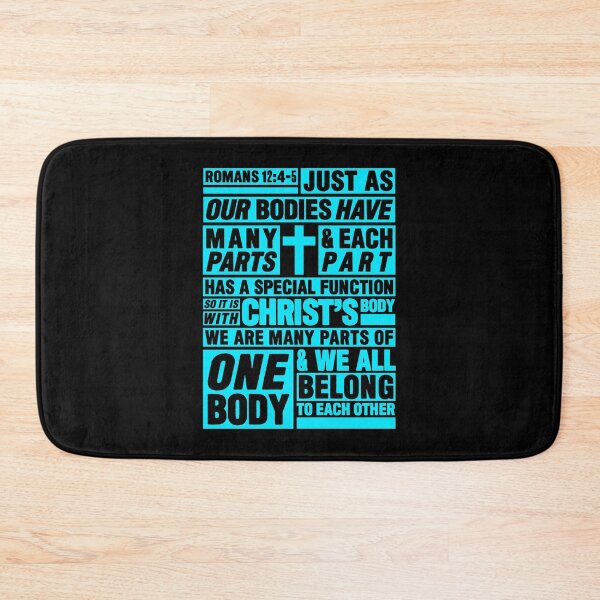 Item preview, Romans 12:4-5 We All Belong To Each Other designed and sold by plushism.