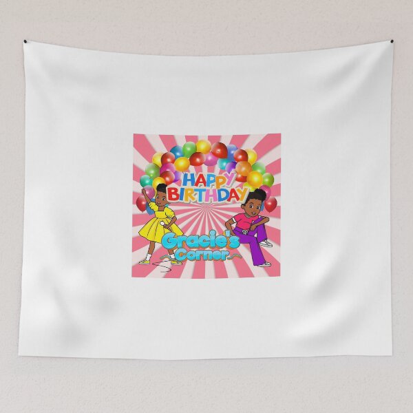 Item preview, Gracies Corner Birthday Sticker Party Kids Shirt designed and sold by Pliskate.
