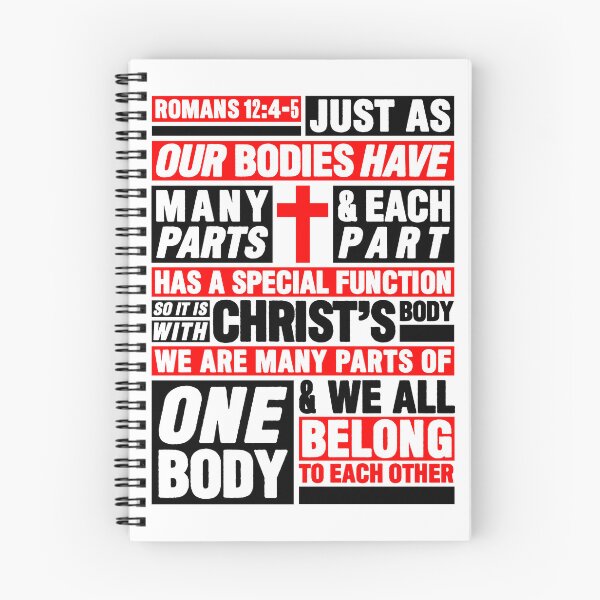 Item preview, Romans 12:4-5 We All Belong To Each Other designed and sold by plushism.