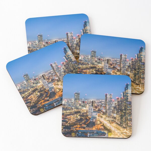 Item preview, Manchester at Night designed and sold by Airpower Art.