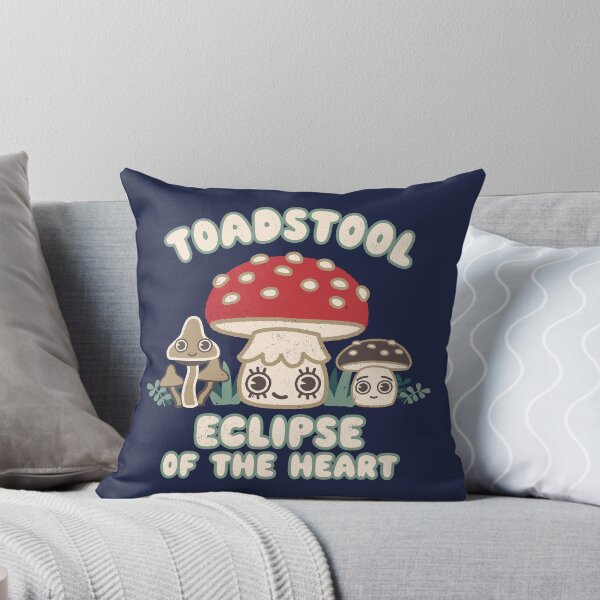 Item preview, Toadstool Eclipse of  my heart - Kawaii cute Fungi  designed and sold by WeirdPunderful.