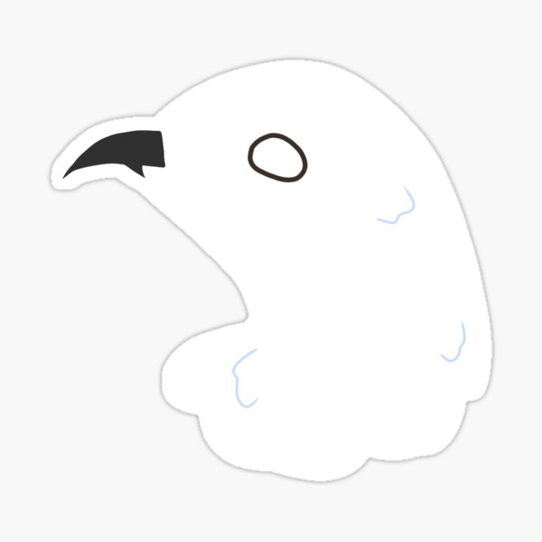 Item preview, CBS Sticker - White-tailed ptarmigan designed and sold by ClumsyPillbug.