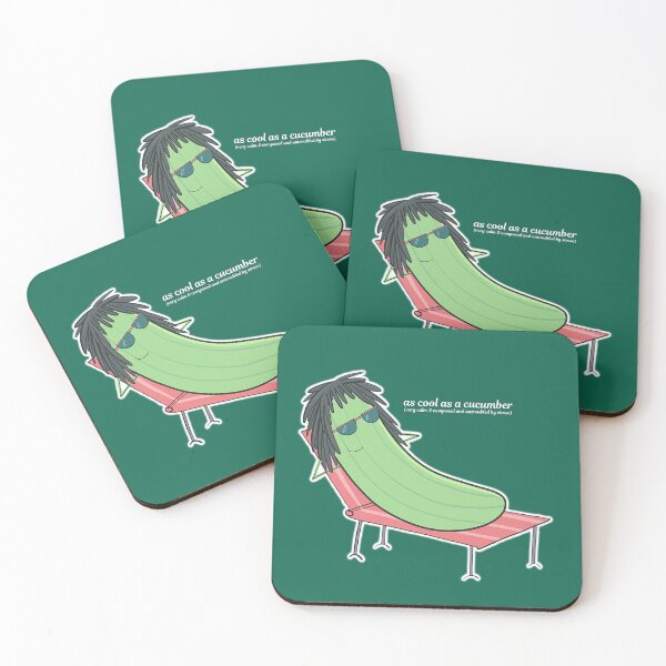 Item preview, As cool as a cucumber designed and sold by madinkara.
