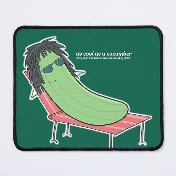 Item preview, As cool as a cucumber designed and sold by madinkara.