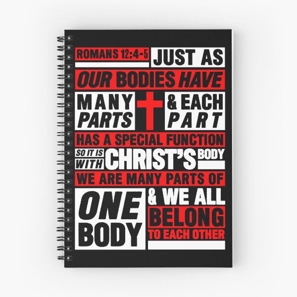 Item preview, Romans 12:4-5 We All Belong To Each Other designed and sold by plushism.