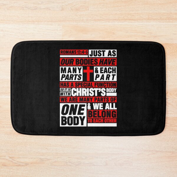 Item preview, Romans 12:4-5 We All Belong To Each Other designed and sold by plushism.