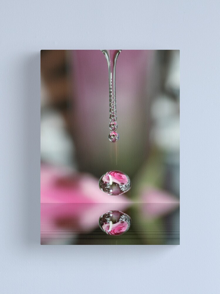 Thumbnail 1 of 3, Canvas Print, Roses on Roses designed and sold by idnurse41.