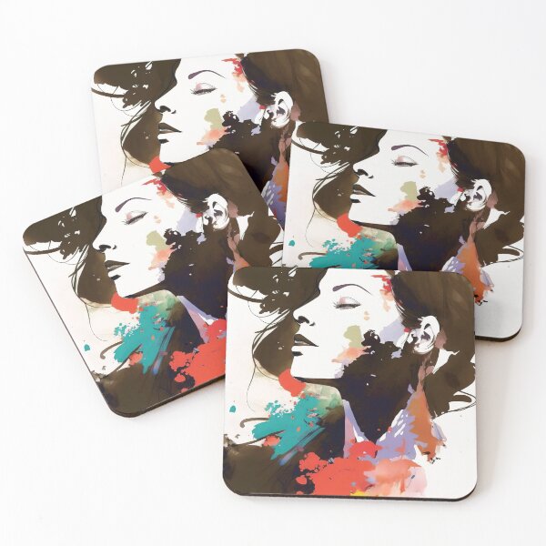Item preview, Modern Ink Painting of a Woman designed and sold by Warehouse46.