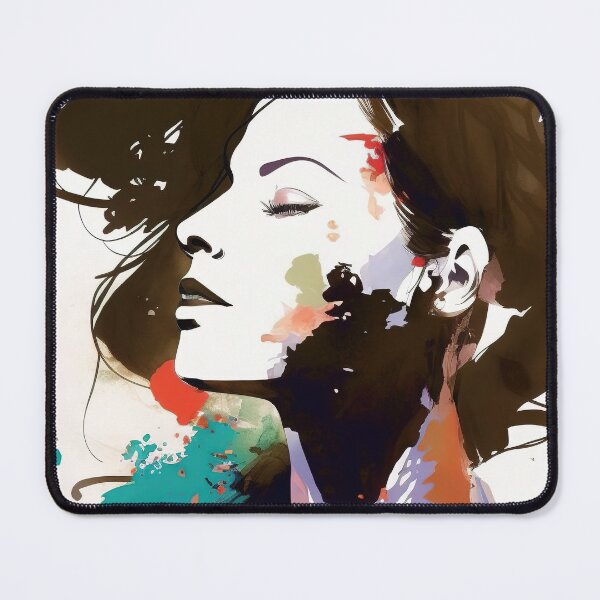 Item preview, Modern Ink Painting of a Woman designed and sold by Warehouse46.