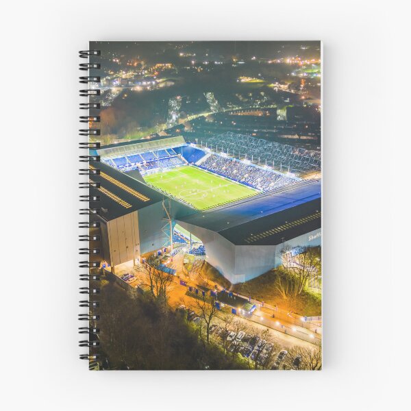 Item preview, Hillsborough Football Stadium at Night designed and sold by Airpower Art.