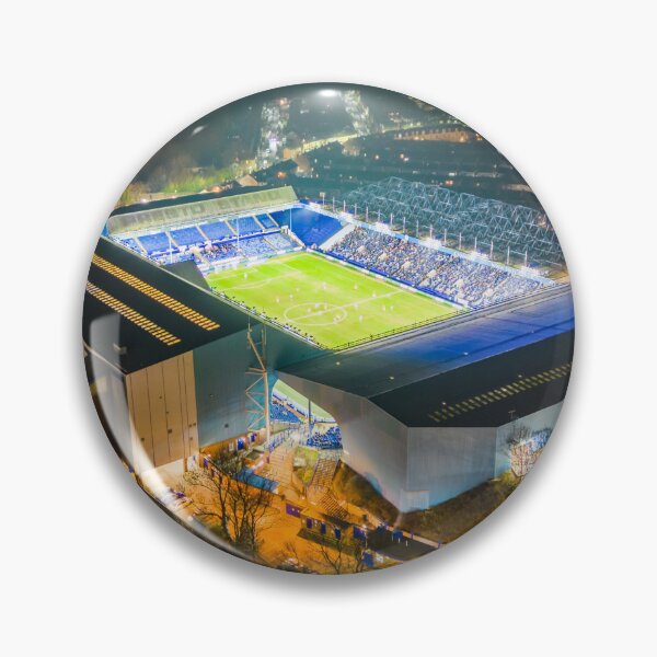 Item preview, Hillsborough Football Stadium at Night designed and sold by Airpower Art.