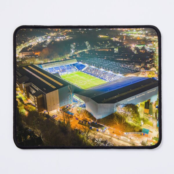 Item preview, Hillsborough Football Stadium at Night designed and sold by Airpower Art.