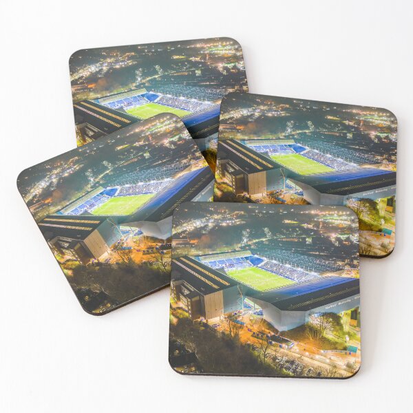 Item preview, Hillsborough Football Stadium at Night designed and sold by Airpower Art.