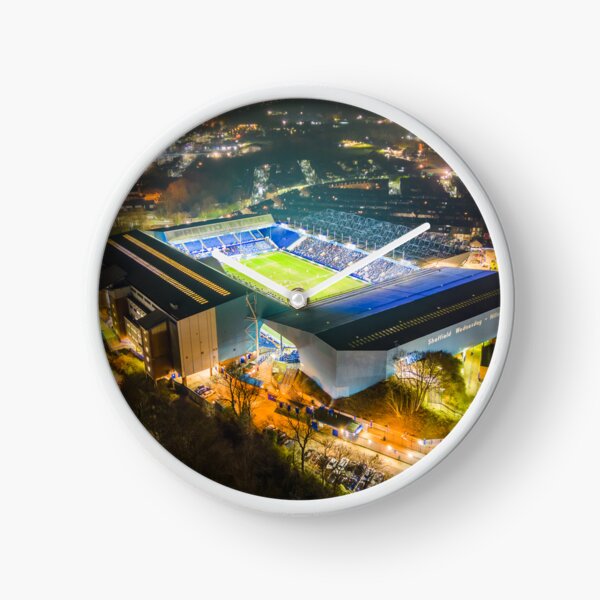 Item preview, Hillsborough Football Stadium at Night designed and sold by Airpower Art.