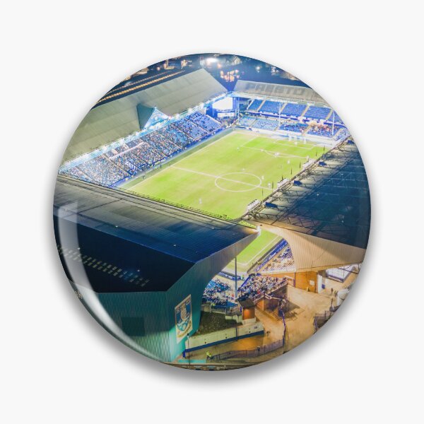 Item preview, Hillsborough Football Stadium at Night designed and sold by Airpower Art.