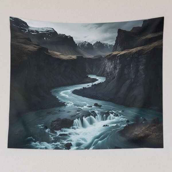 Item preview, Iceland Landscape portrait  designed and sold by ArtsByAesthetic.