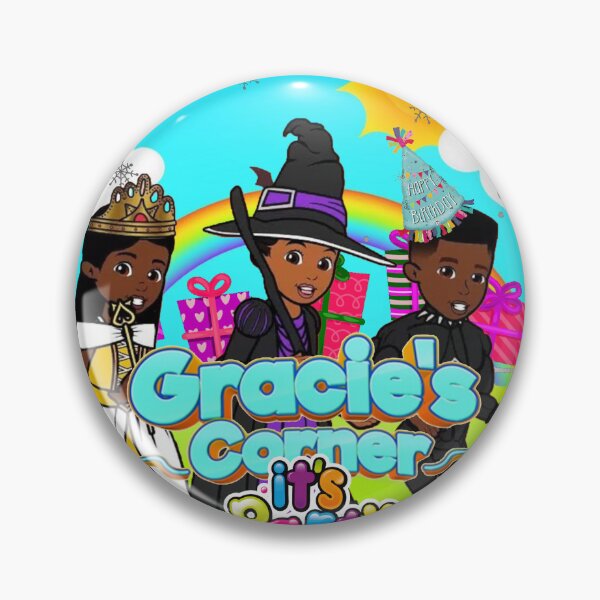 Item preview, Gracies Corner Birthday Sticker Party Kids Shirt designed and sold by Pliskate.