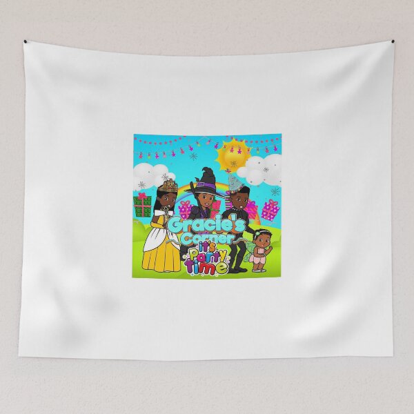 Item preview, Gracies Corner Birthday Sticker Party Kids Shirt designed and sold by Pliskate.