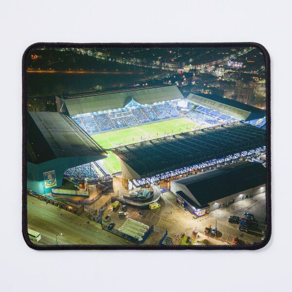 Item preview, Hillsborough Football Stadium at Night designed and sold by Airpower Art.