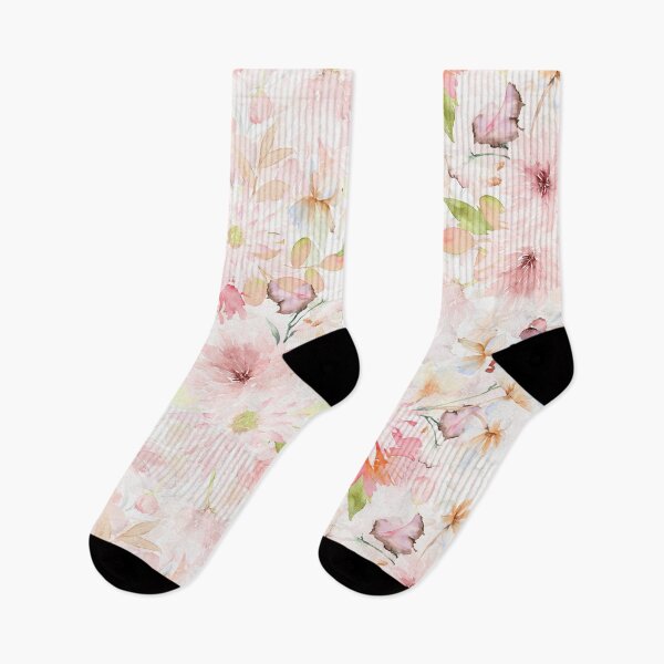 Item preview, Blush Pink Daisy  Watercolor Flower Meadow designed and sold by UtArt.