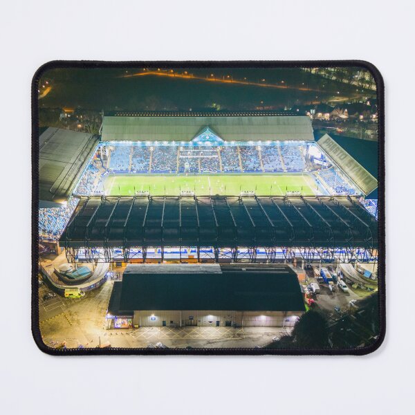 Item preview, Hillsborough Football Stadium at Night designed and sold by Airpower Art.