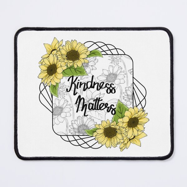 Item preview, Kindness Matters - Sunflowers Art designed and sold by Ayesha Saleem.