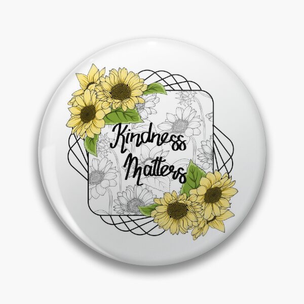Item preview, Kindness Matters - Sunflowers Art designed and sold by Ayesha Saleem.