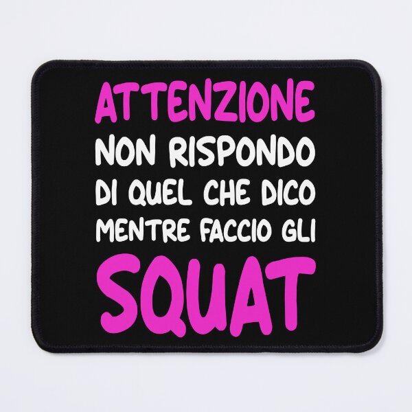Item preview, Squat Frase Allenamento Palestra Donna Divertente designed and sold by grinta2021.