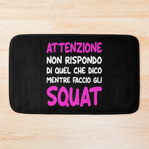 Item preview, Squat Frase Allenamento Palestra Donna Divertente designed and sold by grinta2021.