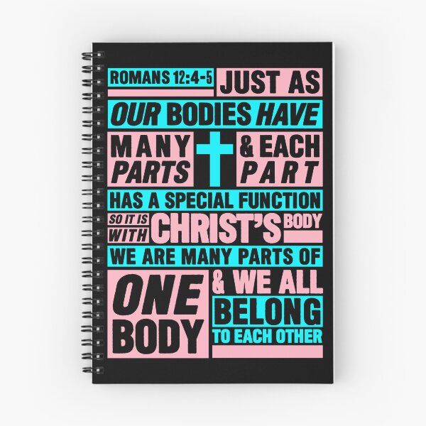 Item preview, Romans 12:4-5 We All Belong To Each Other designed and sold by plushism.