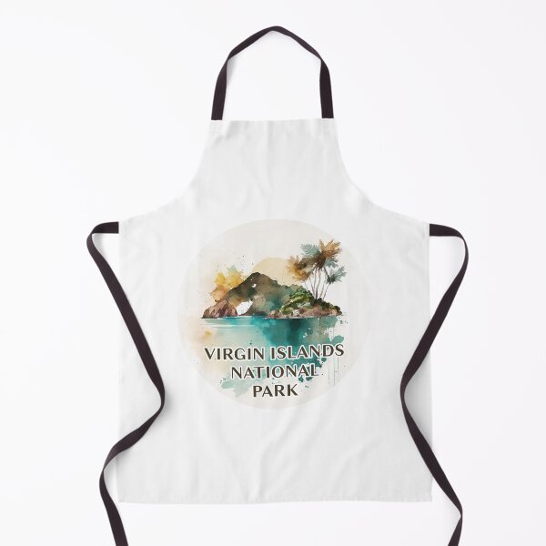 Item preview, Virgin Islands National Park Boho Watercolor Circle designed and sold by PikoApparel.