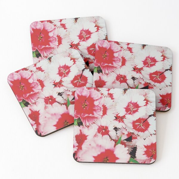 Item preview, flower bunch - Red, pink,  flower design for cloths and bags designed and sold by ZengoClub.