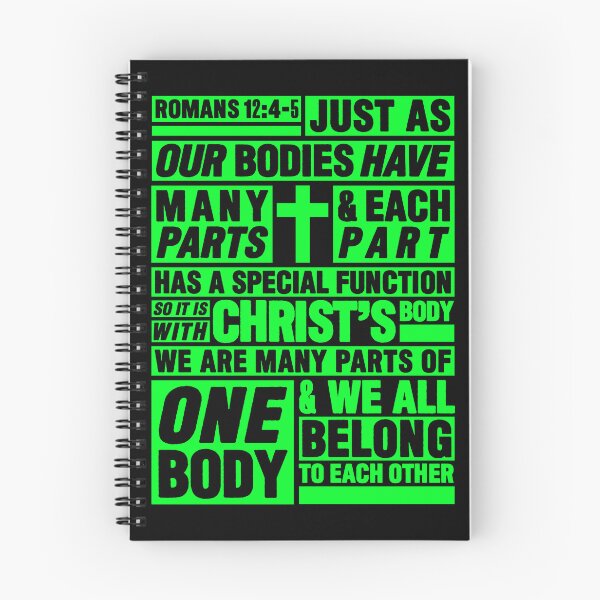 Item preview, Romans 12:4-5 We All Belong To Each Other designed and sold by plushism.