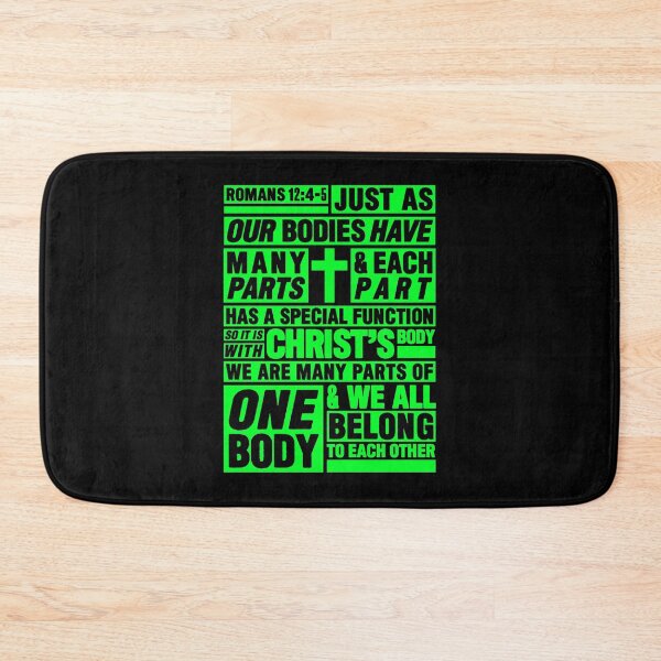 Item preview, Romans 12:4-5 We All Belong To Each Other designed and sold by plushism.