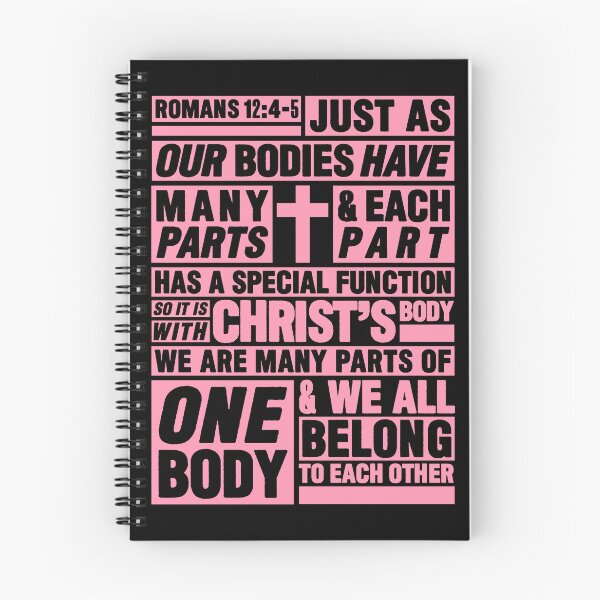 Item preview, Romans 12:4-5 We All Belong To Each Other designed and sold by plushism.